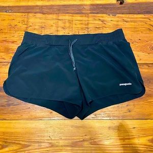 Patagonia Womens Nine Trails Shorts Black